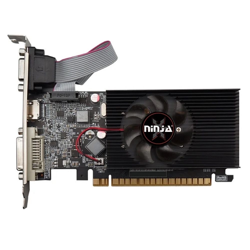 Видеокарта Ninja (Sinotex) GT710 1GB 64bit DDR3 DVI HDMI CRT PCIE