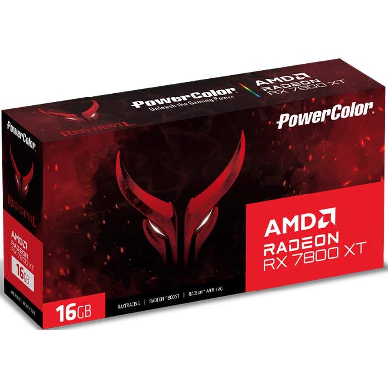 Видеокарта PowerColor RX 7800XT Red Devil 16GB GDDR6 256bit 3xDP HDMI 3FAN