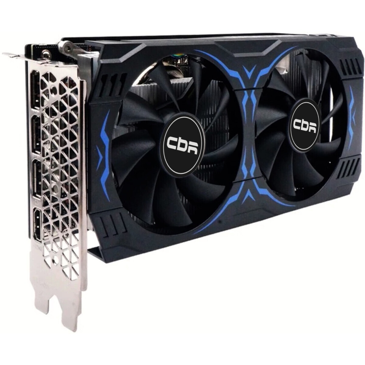 Видеокарта CBR RTX3050 8Gb GDDR6, 128bit, 1552-1777Mhz,  3 DP + HDMI 2.1 , 130W, Ret [VGA-STX3050-8G