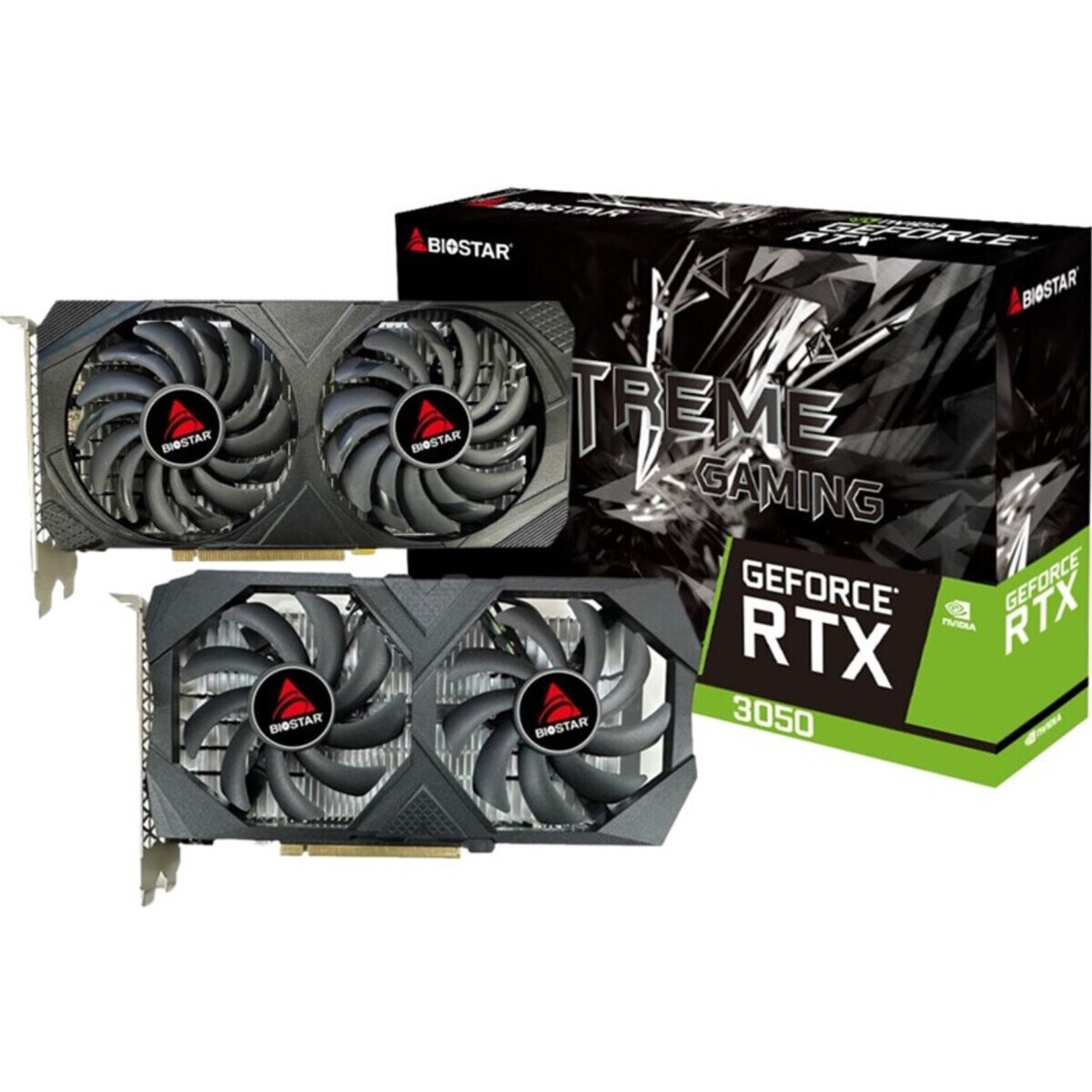 Видеокарта MAXSUN MS-RTX3050 Transformer 6G 96bit, 1042-1470MHZ, DP/HDMI/DVI, 15W/130W (MS-RTX3050 T