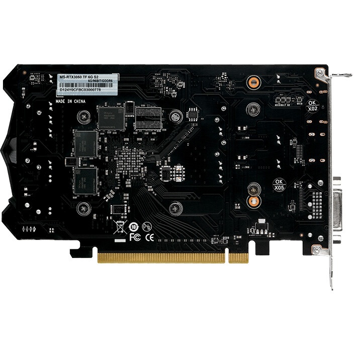 Видеокарта MAXSUN MS-RTX3050 Transformer 6G 96bit, 1042-1470MHZ, DP/HDMI/DVI, 15W/130W (MS-RTX3050 T