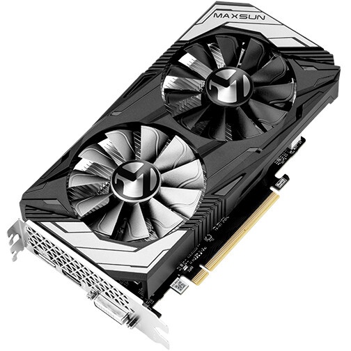 Видеокарта MAXSUN MS-RTX3050 Terminator 6G GDDR6, 96bit, 1042-1470MHZ, DP/HDMI/DVI, 15W/115W (MS-RTX
