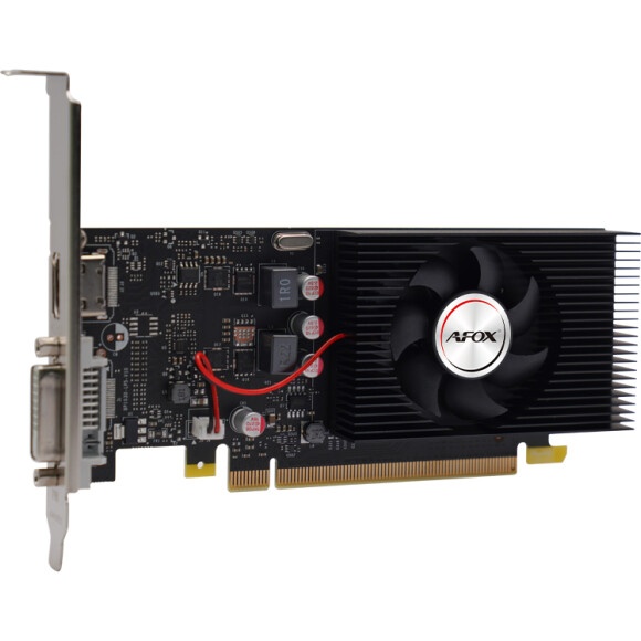 Видеокарта GIGABYTE GV-N1030OC-2GI PCI-E 3.0 2 ГБ GDDR5, 64 бит, DVI-D, HDMI, GPU 1265 МГц