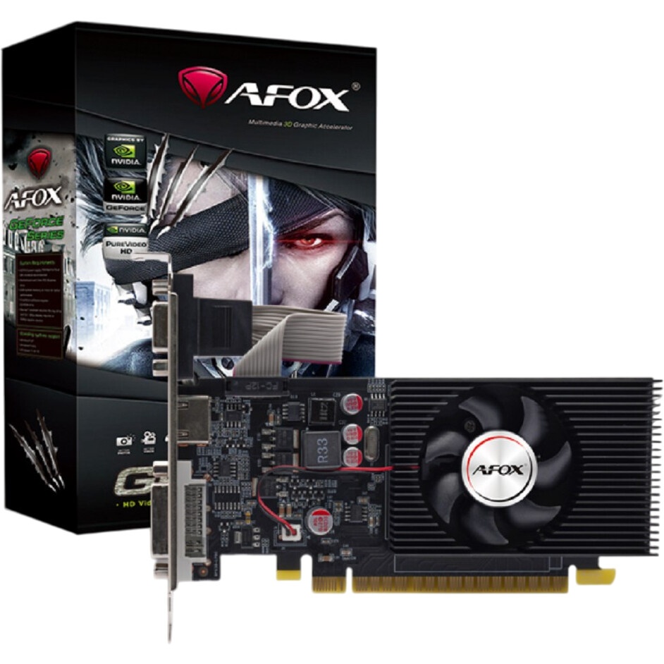 Видеокарта AFOX GT730 2GB GDDR5 648bit DVI/HDMI 1FAN LP(AF730-2048D5L2) RTL