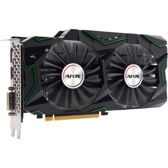 Видеокарта AFOX Geforce GTX1660 6GB GDDR5 192Bit HDMI ATX Fan (AF1660-6144D5H4 / AF1660-6144D5H7) RT
