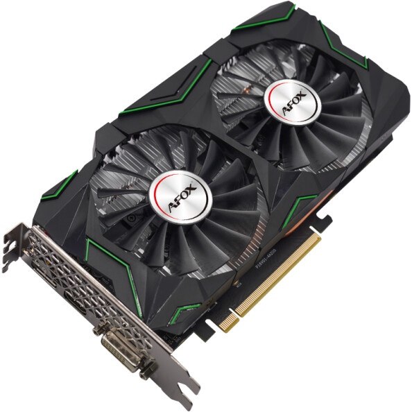 Видеокарта AFOX Geforce GTX1660 6GB GDDR5 192Bit HDMI ATX Fan (AF1660-6144D5H4 / AF1660-6144D5H7) RT