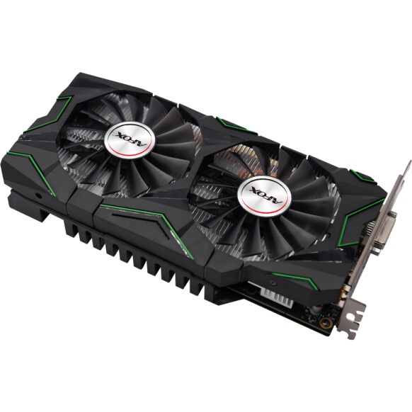 Видеокарта AFOX Geforce GTX1660 6GB GDDR5 192Bit HDMI ATX Fan (AF1660-6144D5H4 / AF1660-6144D5H7) RT