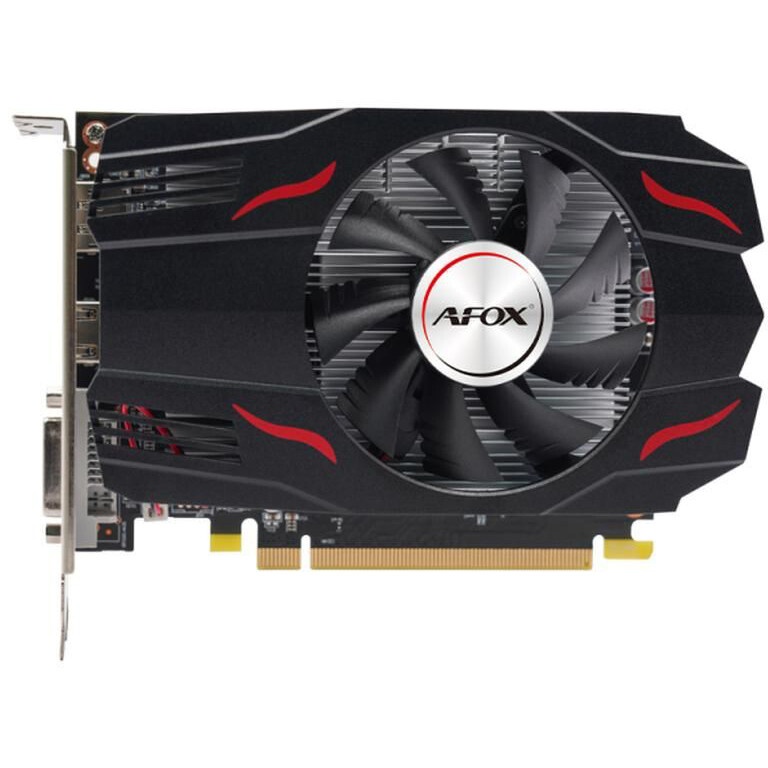 Видеокарта Afox RX550 4GB GDDR5 128bit DVI DP HDMI 1FAN RTL