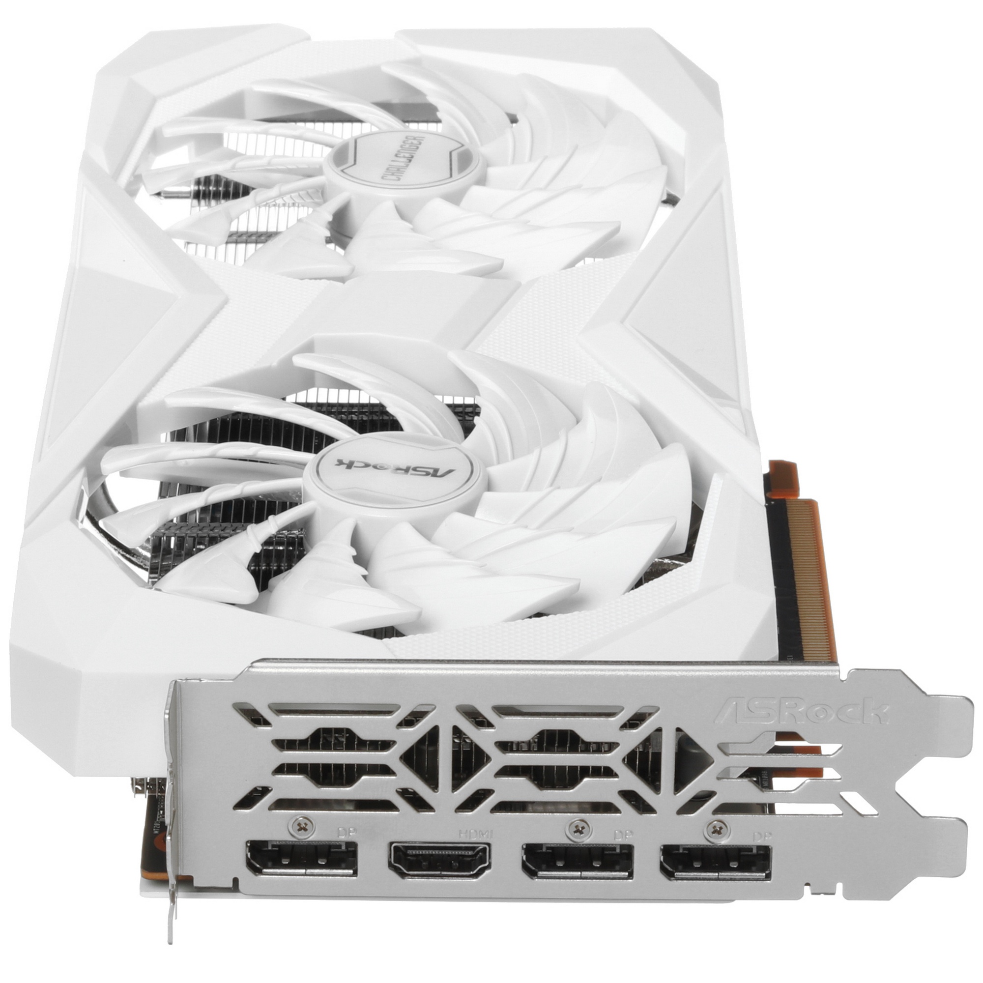 Видеокарта ASRock RX6600 Challenger White 8GB AMD Radeon RX 6600 8Gb 128bit GDDR6 1626/14000 HDMIx1
