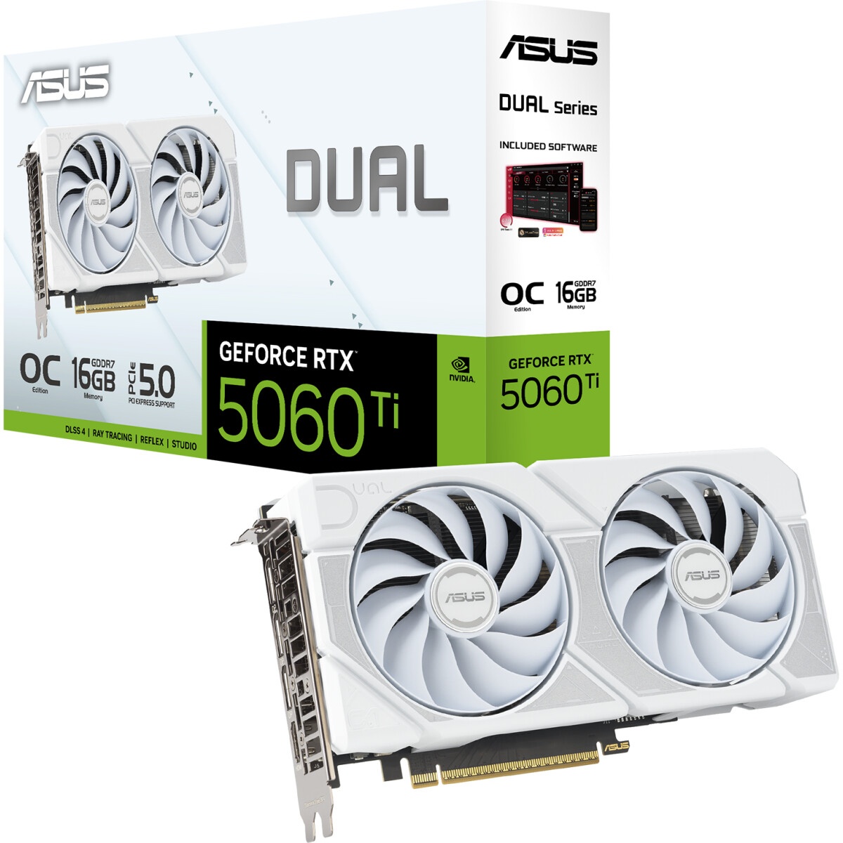 Видеокарта Gigabyte PCI-E 5.0 GV-N506TGAMING-16GD 1.0 NVIDIA GeForce RTX 5060TI 16Gb 128bit GDDR7 25