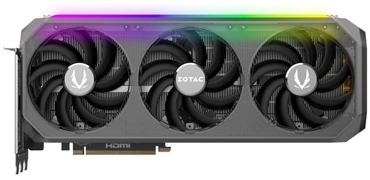 Видеокарта Zotac PCI-E 5.0 RTX 5080 AMP Extreme INFINITY NVIDIA GeForce RTX 5080 16Gb 256bit GDDR7 2