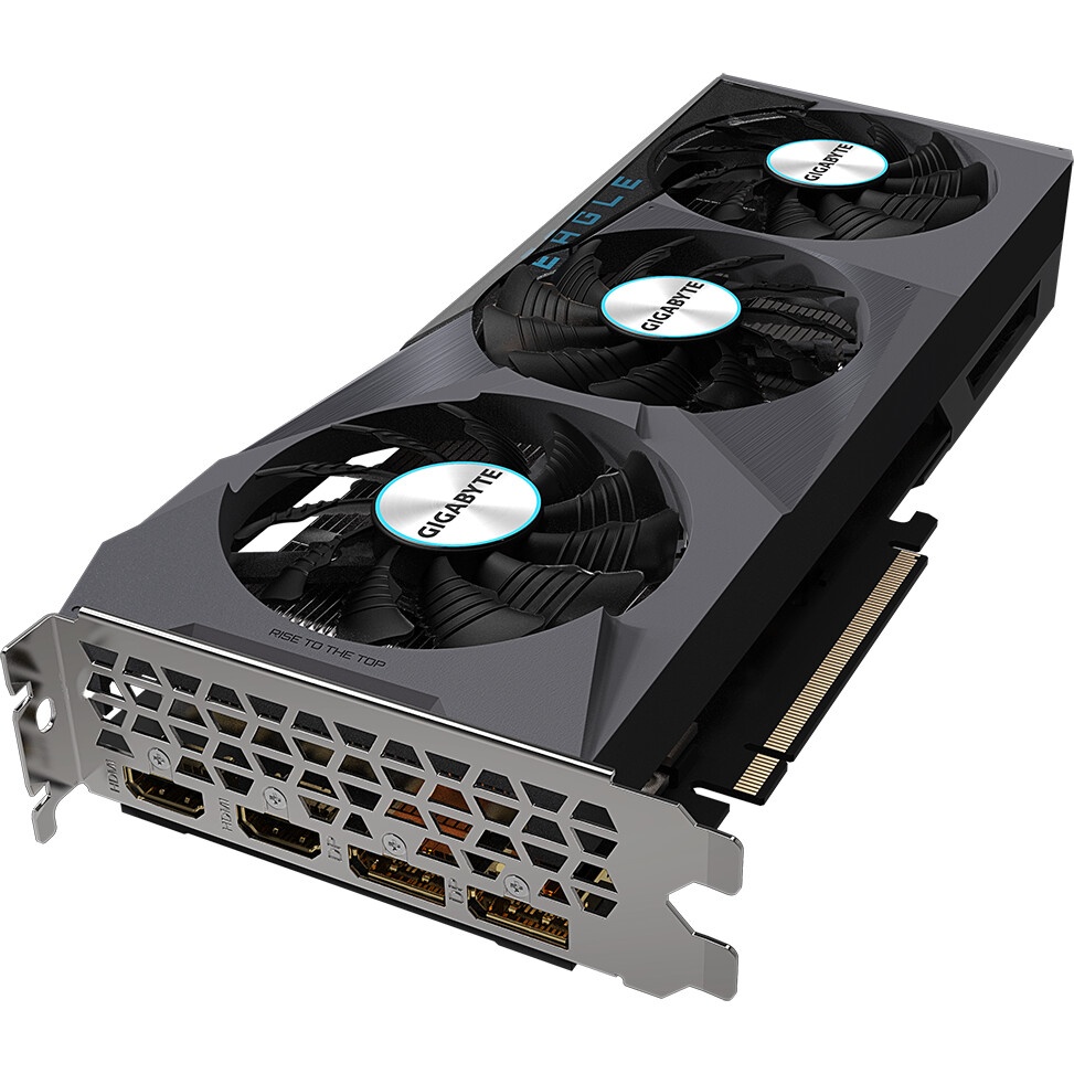 Видеокарта Gigabyte GV-R66EAGLE-8GD AMD Radeon RX 6600 8Gb 128bit GDDR6 2044/14000 HDMIx2 DPx2 HDCP
