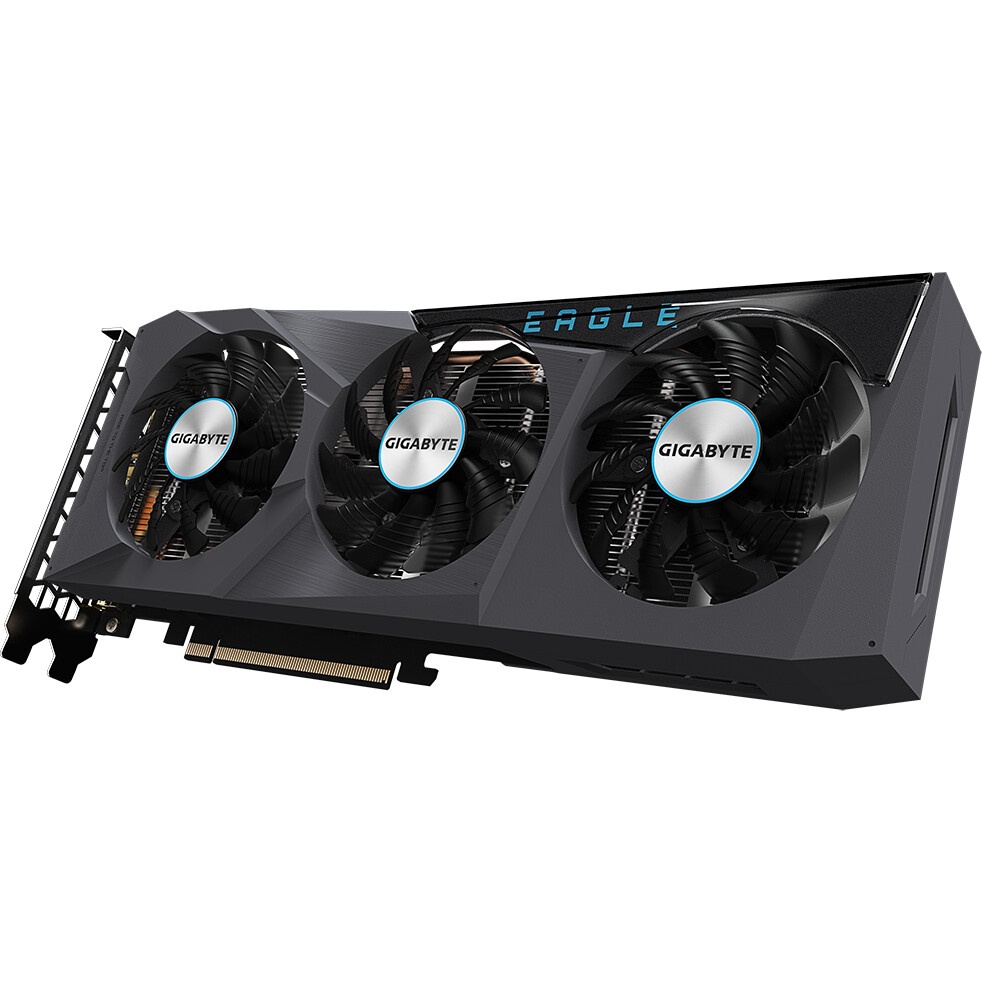 Видеокарта Gigabyte GV-R66EAGLE-8GD AMD Radeon RX 6600 8Gb 128bit GDDR6 2044/14000 HDMIx2 DPx2 HDCP