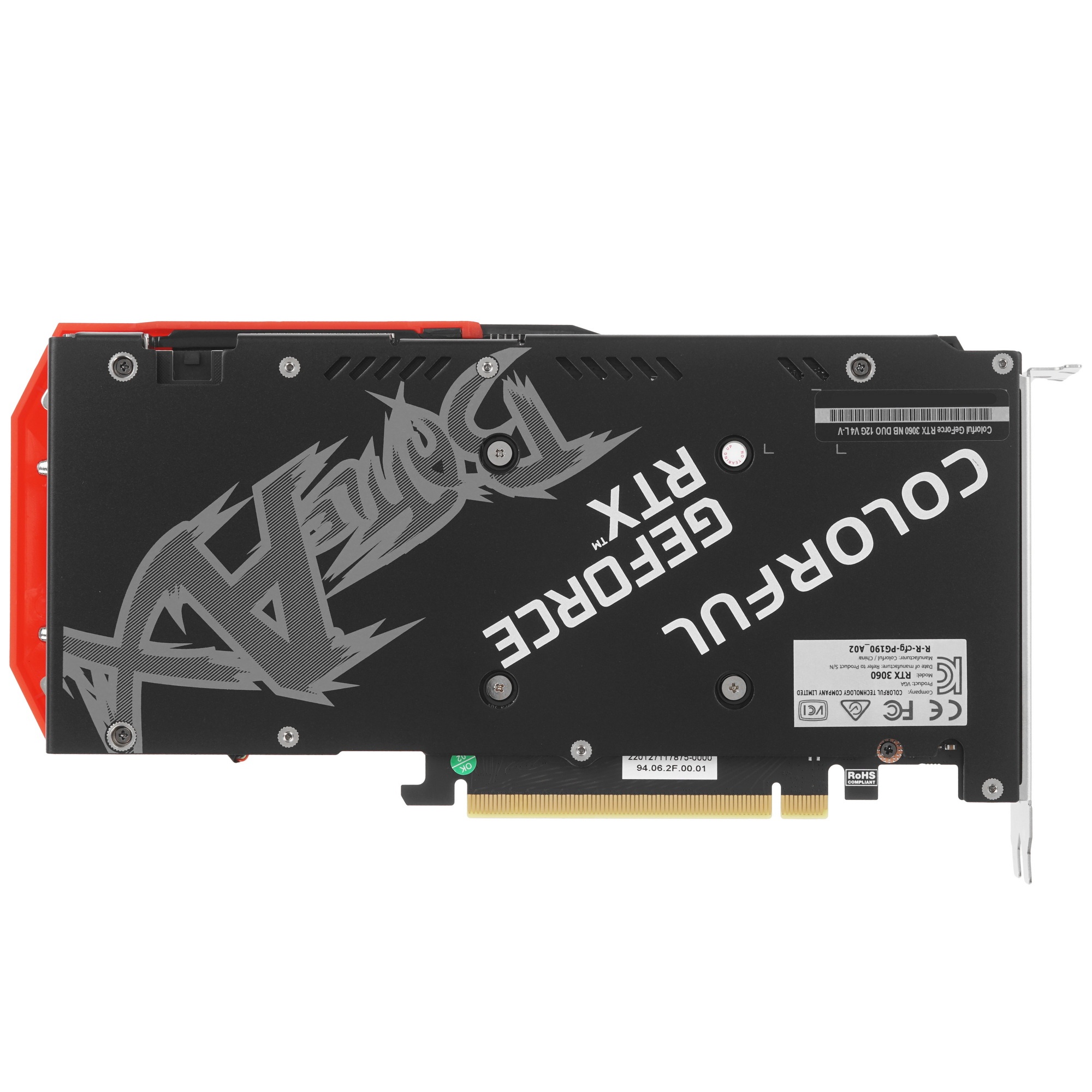 Видеокарта Colorful RTX3060 NB DUO 12G V4 L-V 12GB GDDR7 192bit 3xDP HDMI 2FAN RTL