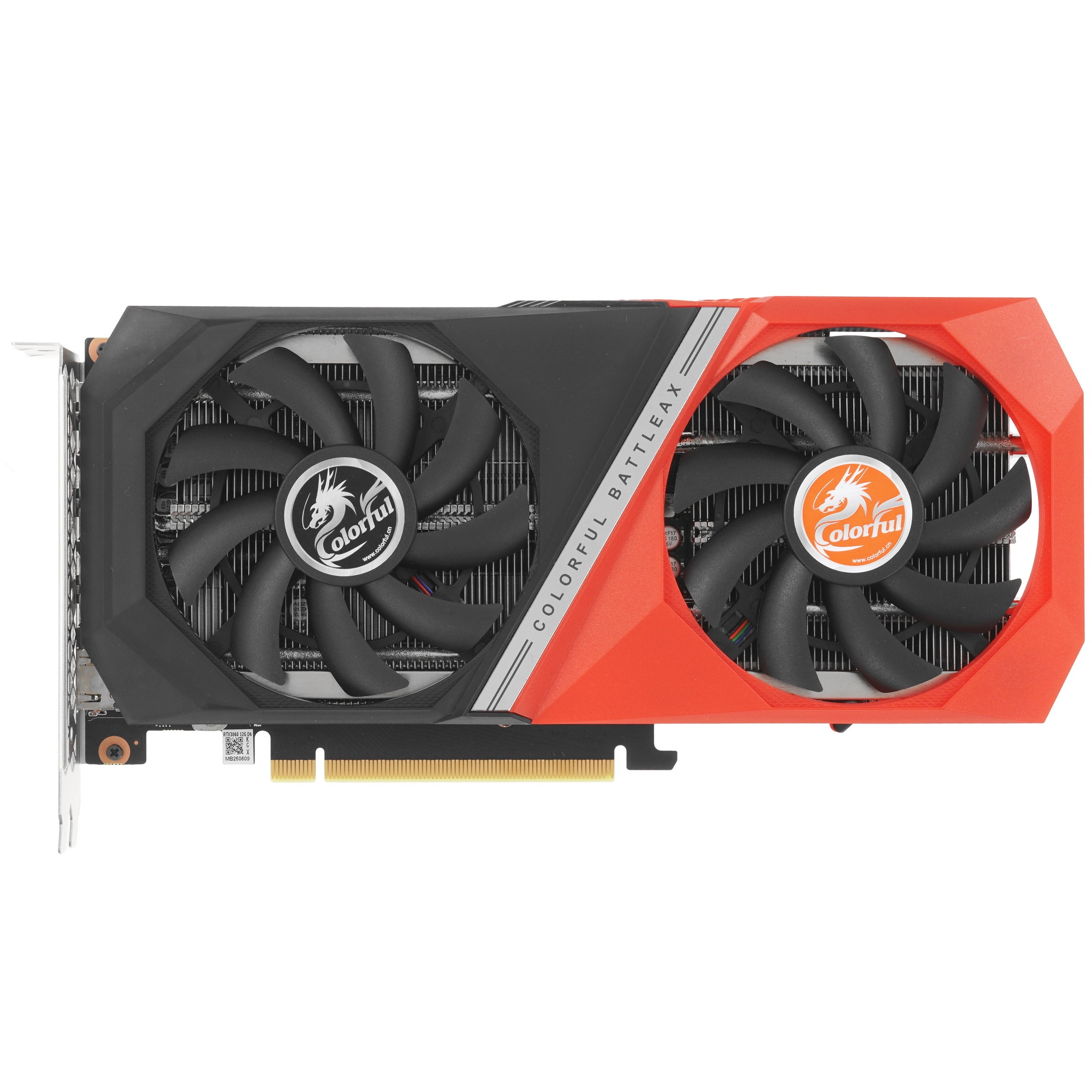 Видеокарта Colorful RTX3060 NB DUO 12G V4 L-V 12GB GDDR7 192bit 3xDP HDMI 2FAN RTL