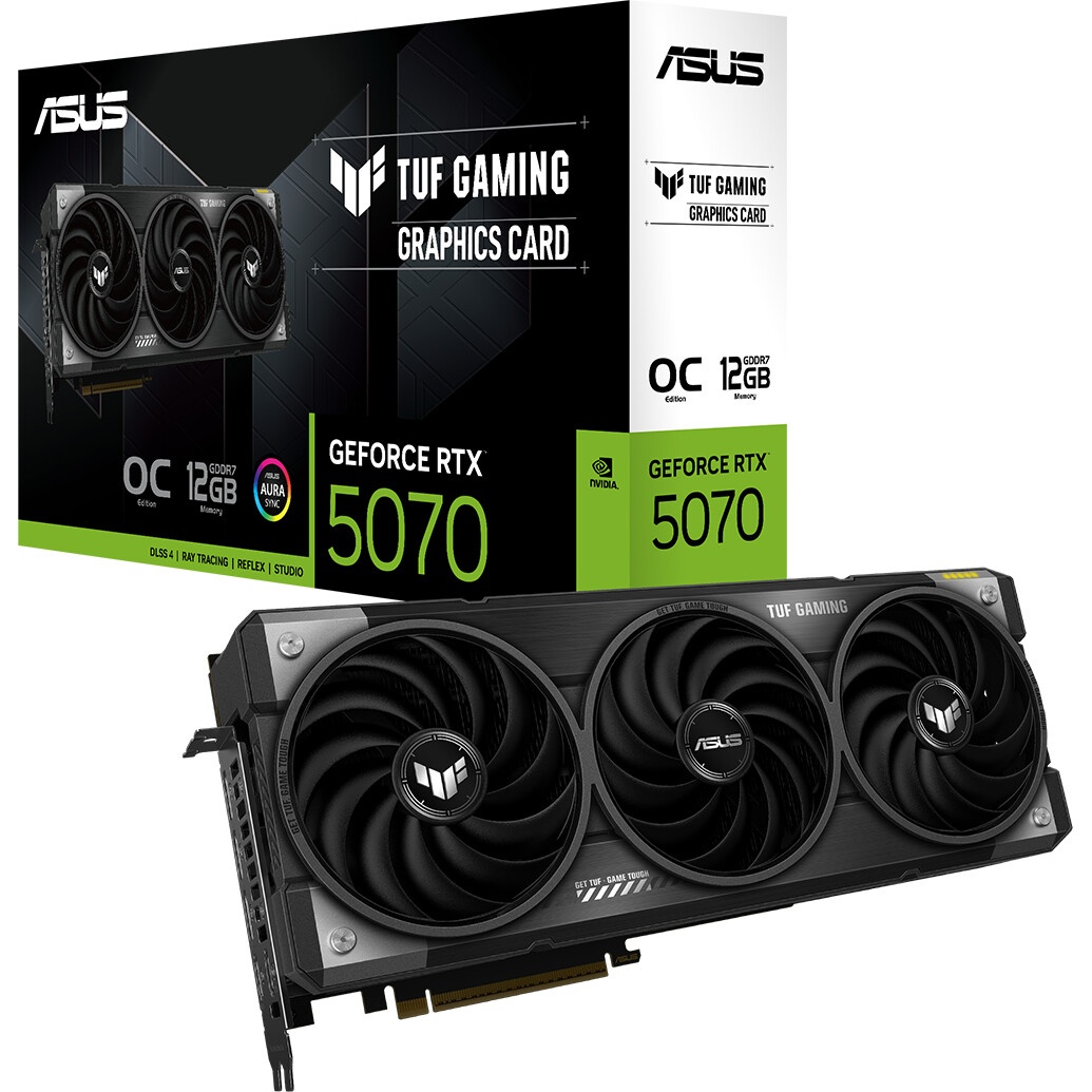 Видеокарта Gigabyte RTX5070 AERO 12GB GDDR7 192bit 3xDP HDMI 3FAN RTL