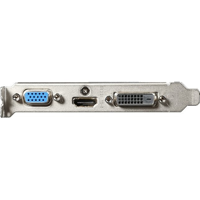 Видеокарта Asus PCI-E GT710-SL-2GD3-BRK-EVO NVIDIA GeForce GT 710 2048Mb 64 DDR3 954/5012 DVIx1 HDMI