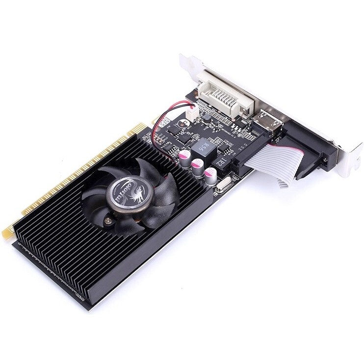 Видеокарта Asus PCI-E GT710-SL-2GD3-BRK-EVO NVIDIA GeForce GT 710 2048Mb 64 DDR3 954/5012 DVIx1 HDMI