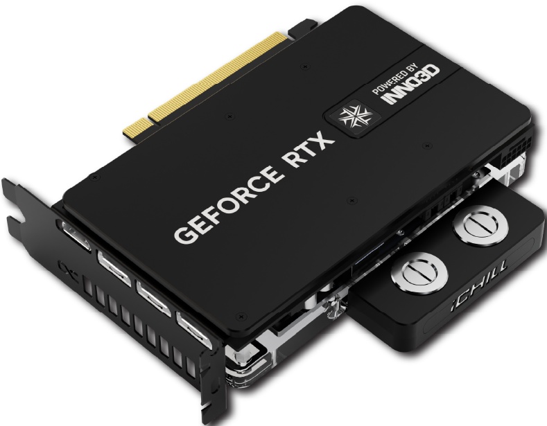 Видеокарта INNO3D RTX5080 ICHILL FROSTBITE 16GB GDDR7 256bit 3xDP HDMI 3FAN RTL