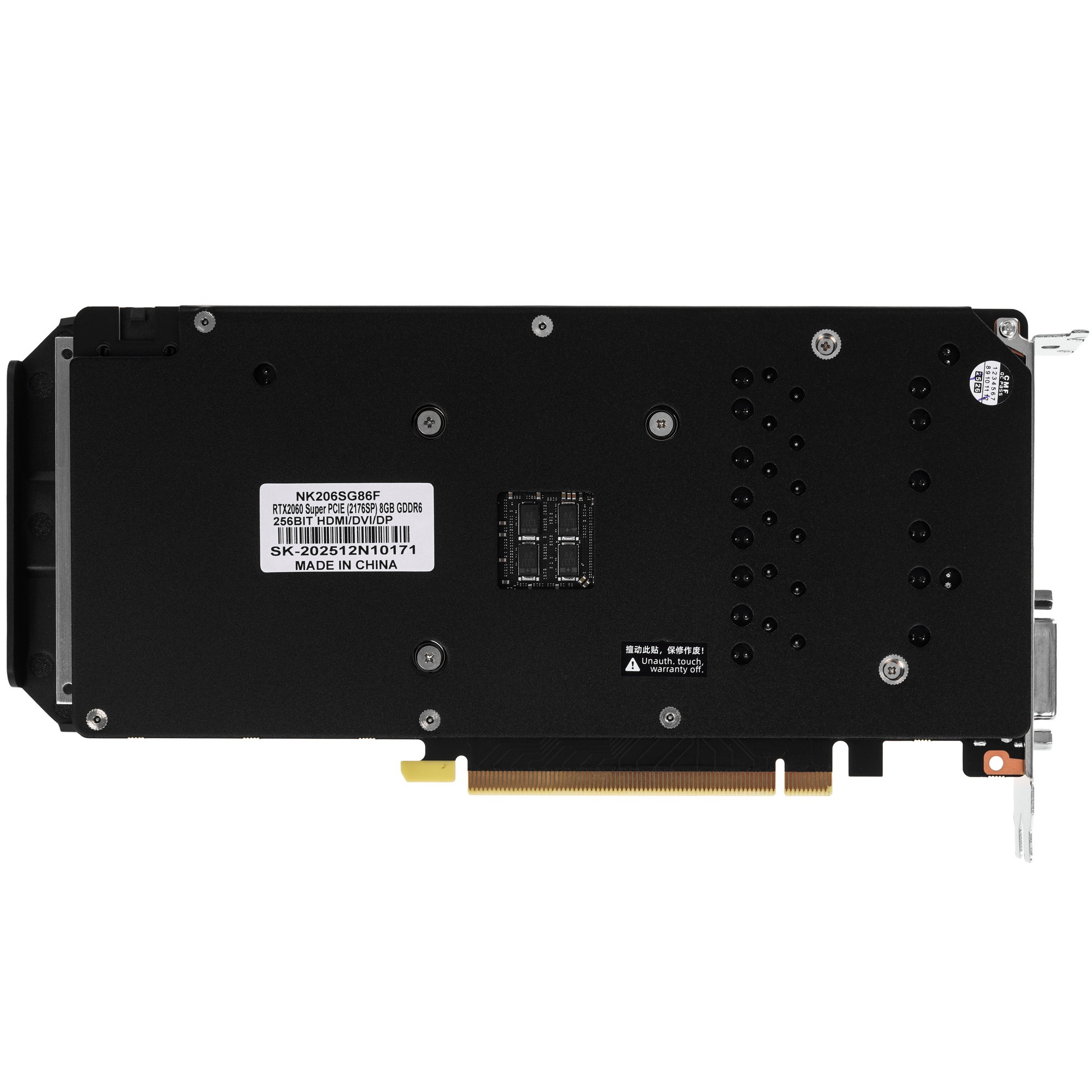 Видеокарта Ninja (Sinotex) RTX2060 SUPER 8GB GDDR6 256bit DVI DP HDMI 2FAN RTL