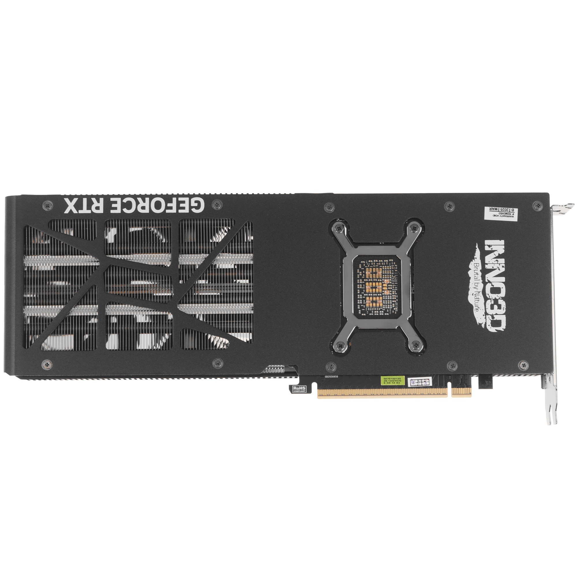 Видеокарта INNO3D RTX5070 ХЗ ОС 12Gb GDDR7 192bit 3xDP HDMI 3FAN RTL