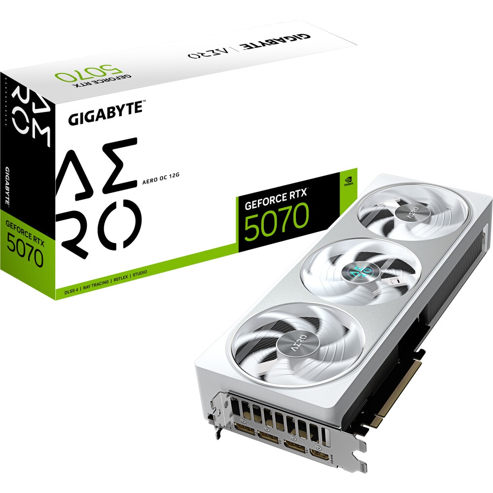 Видеокарта MSI PCI-E 5.0 RTX 5070 12G INSPIRE 3X NVIDIA GeForce RTX 5070 12Gb 192bit GDDR7 2542/2800