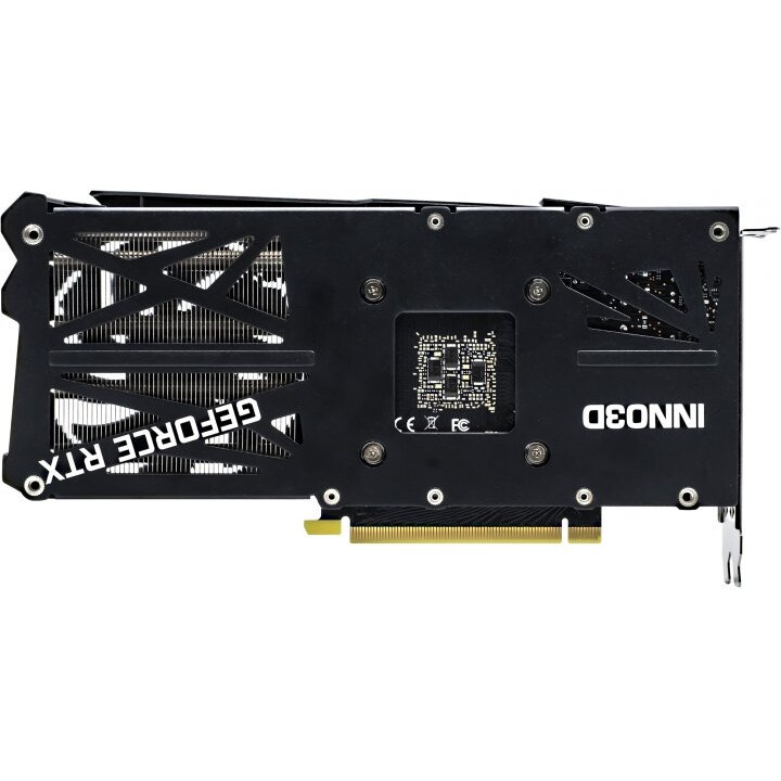Видеокарта Inno3D RTX 3060 TWIN X2 12G GDDR6 192bit DVI HDMI 3xDP (N30602-12D6-119032AH) RTL