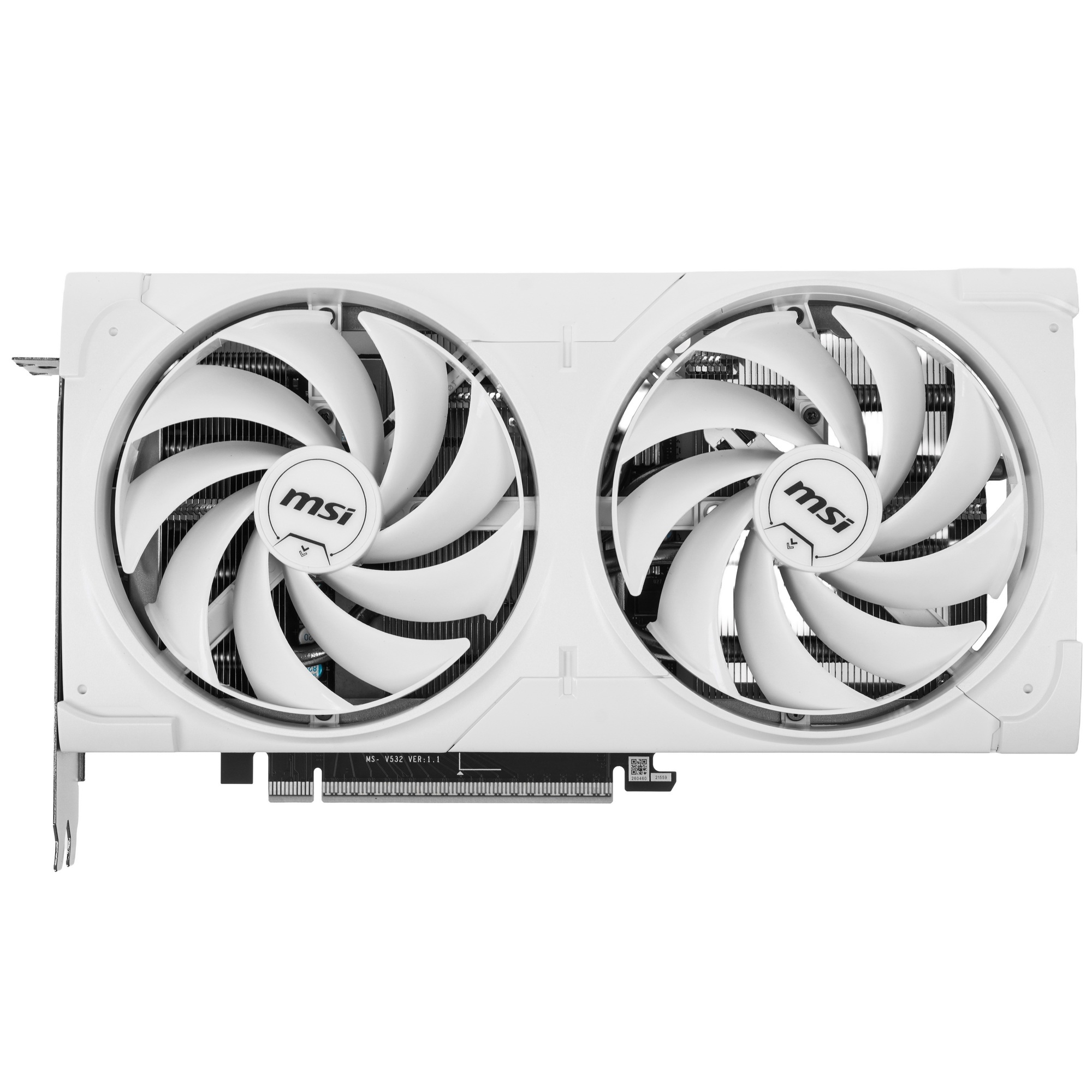 Видеокарта MSI GeForce RTX 5070 12G VENTUS 2X OC белый