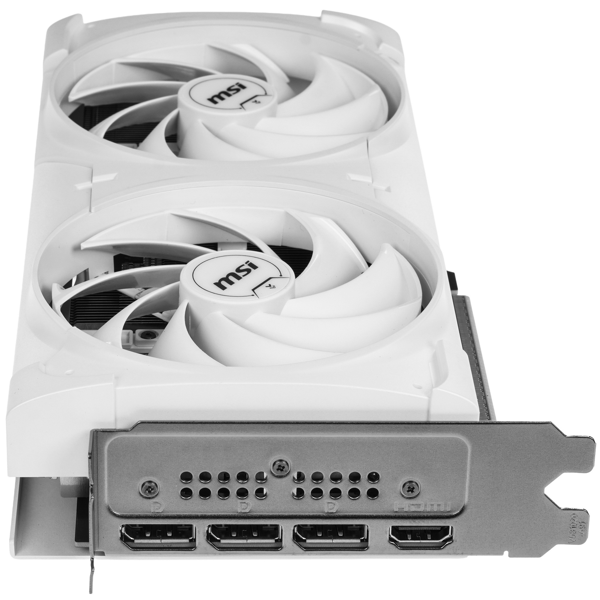 Видеокарта MSI GeForce RTX 5070 12G VENTUS 2X OC белый