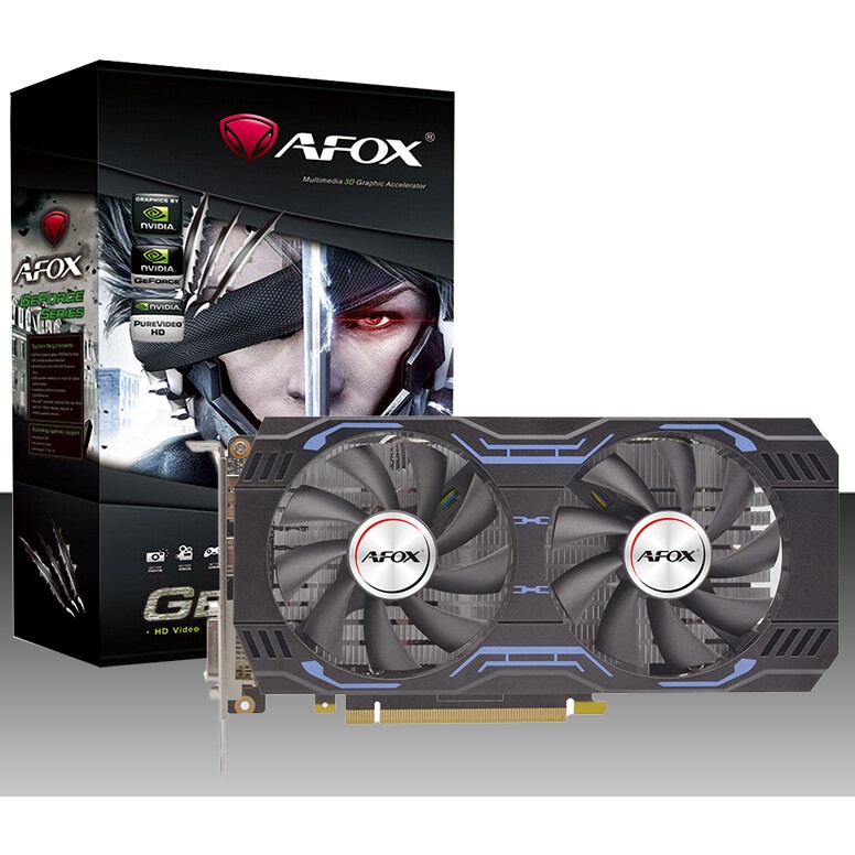 Видеокарта AFOX AF1660S-6144D6H1-V2 GEFORCE GTX1660 SUPER 6GB GDDR6 192BIT DP DVI HDMI ATX DUAL FAN