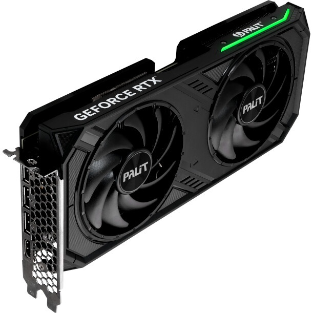 Видеокарта Palit RTX4070 SUPER DUAL 12GB PCI-E 4.0 192bit GDDR6X 1980/10500 HDMIx1 DPx3 HDCP Ret