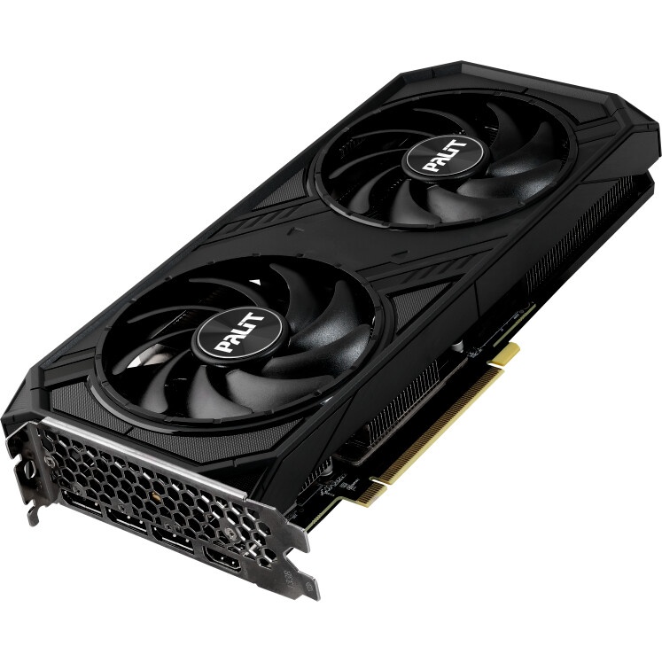 Видеокарта Palit RTX4070 SUPER DUAL 12GB PCI-E 4.0 192bit GDDR6X 1980/10500 HDMIx1 DPx3 HDCP Ret