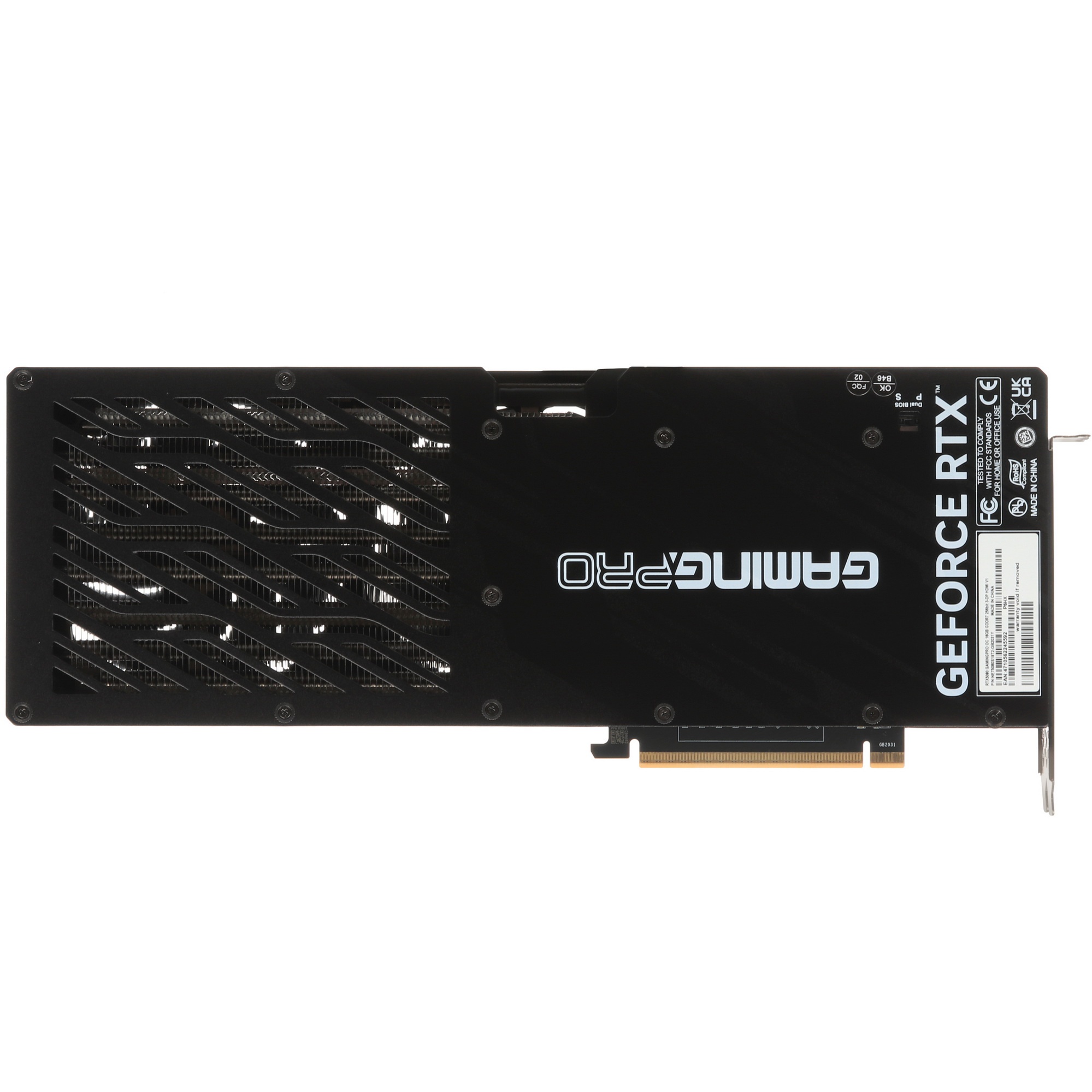 Видеокарта PALIT PCIE16 RTX5080 16GB PA-RTX5080 GAMINGPRO OC 16GB V1