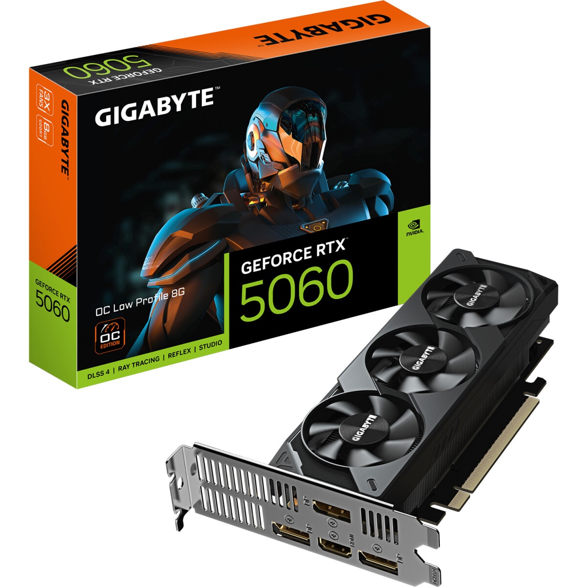 Видеокарта MAXSUN MS-RTX5060 iCraft OC8G AIGA Classic RTX5060 HDMI, 3*DP, 8G, D7