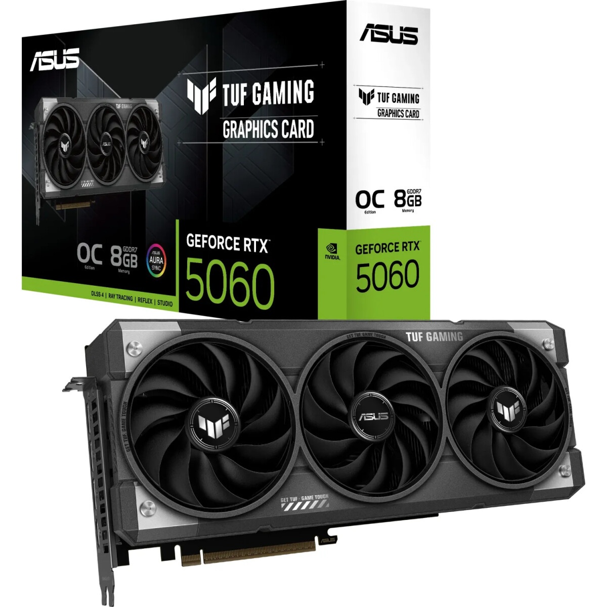 Видеокарта MAXSUN MS-RTX5060 iCraft OC8Gic RTX5060 HDMI, 3*DP, 8G, D7