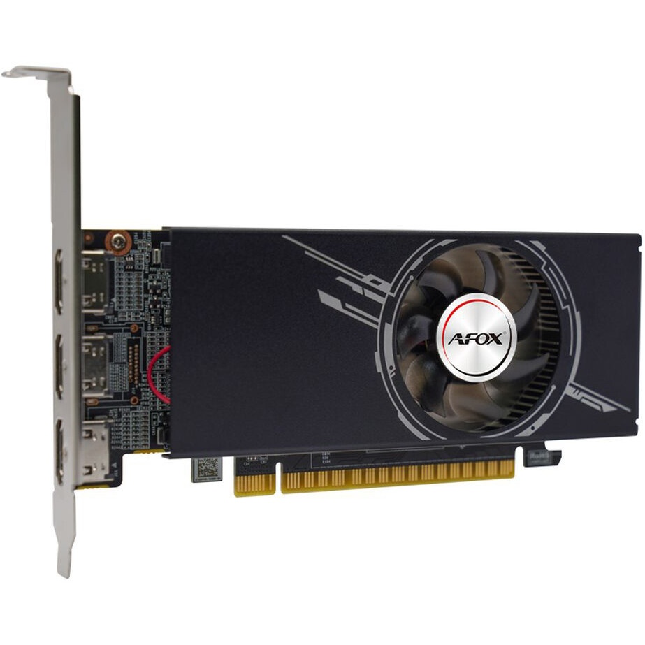 Видеокарта AFOX RTX1050 Ti 4Gb GDDR5 128bit HDMI DP DVI 2FAN RTL (AF1050TI-4096D5H5-V10) AFOX