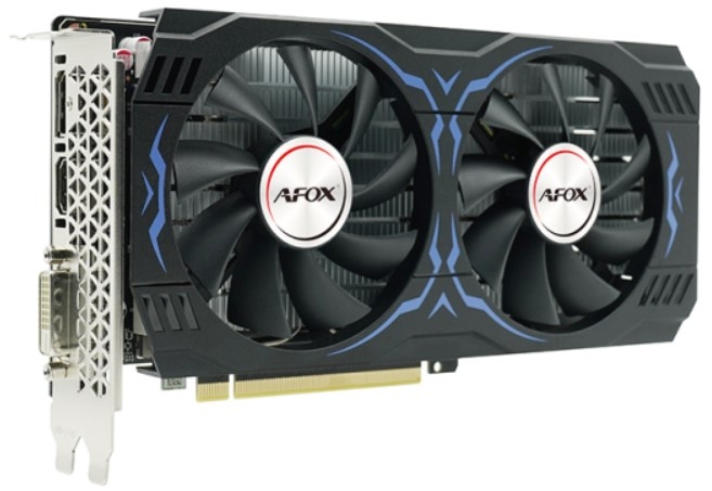 Видеокарта AFOX NVIDIA GeForce RTX 3050 8 Гб GDDR6 (AF3050-8GD6H2-V2) 128bit PCIE 4.0 1*DVI 1*HDMI 1