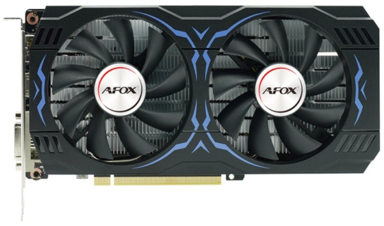 Видеокарта AFOX NVIDIA GeForce RTX 3050 8 Гб GDDR6 (AF3050-8GD6H2-V2) 128bit PCIE 4.0 1*DVI 1*HDMI 1
