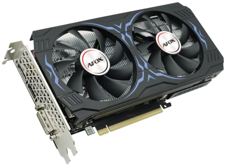 Видеокарта AFOX NVIDIA GeForce RTX 3050 8 Гб GDDR6 (AF3050-8GD6H2-V2) 128bit PCIE 4.0 1*DVI 1*HDMI 1