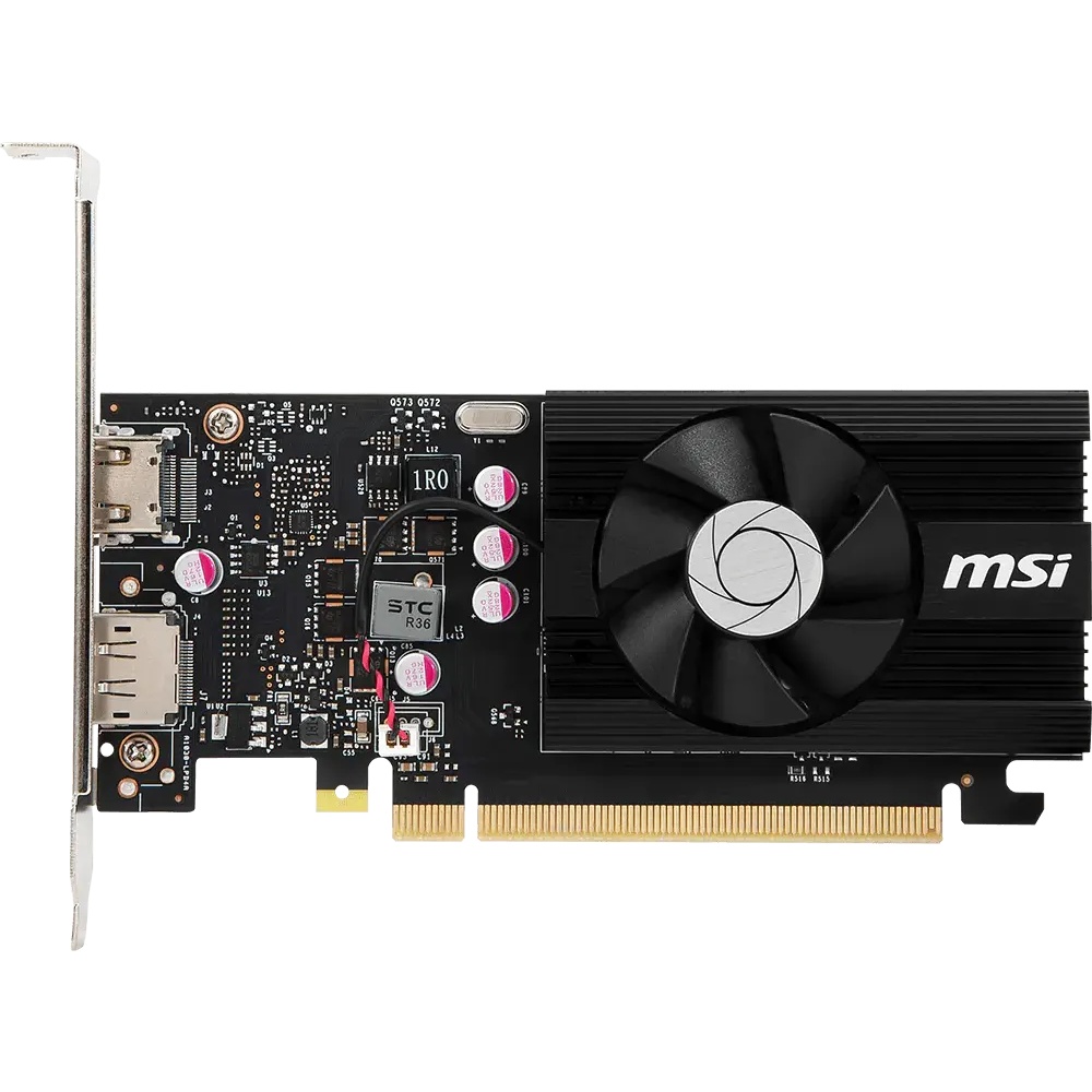 Видеокарта GeForce GT 1030 4GD4 LP OC