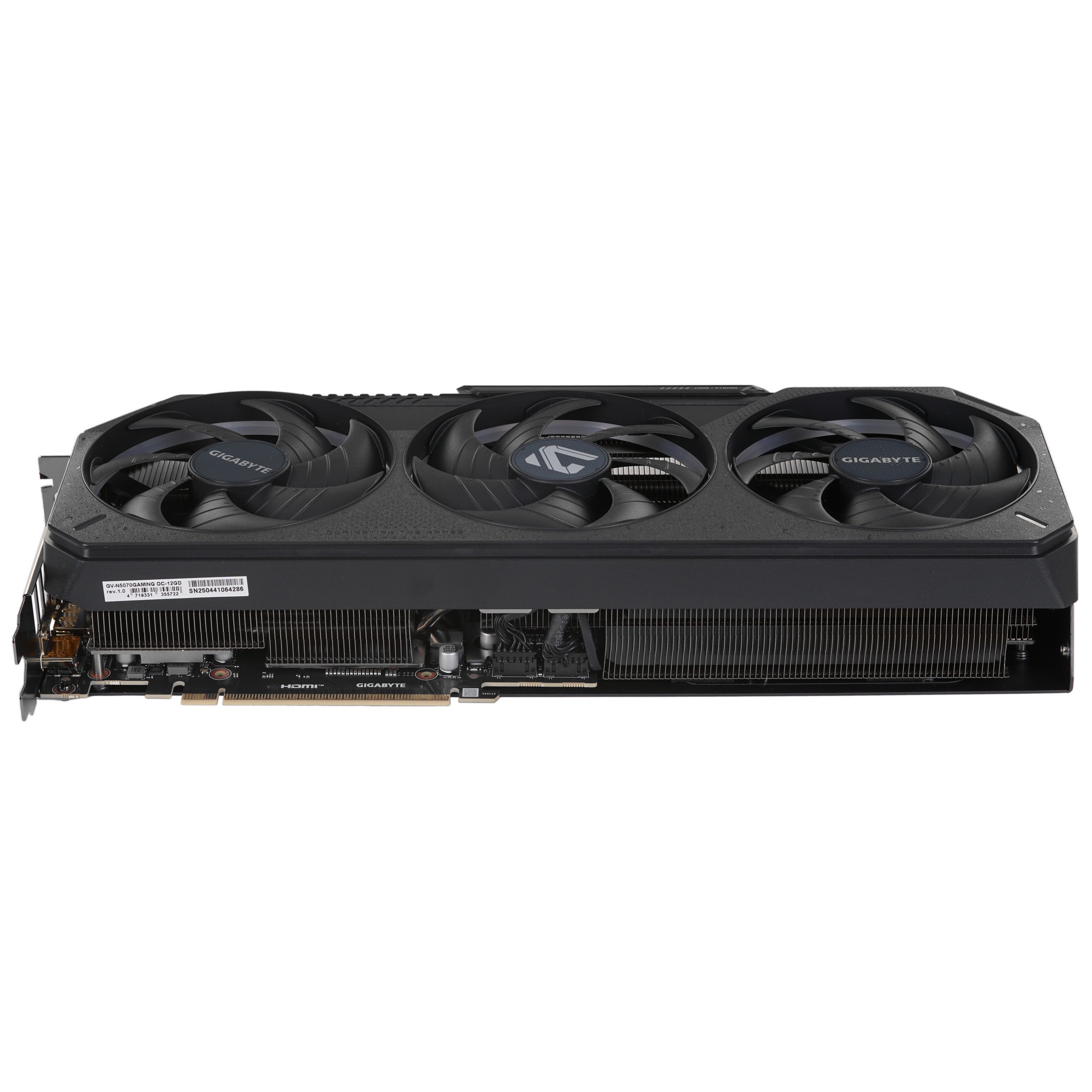 Видеокарта Gigabyte PCI-E GV-N5070GAMING OC-12GD 1.0 NVIDIA GeForce RTX 5070 12Gb 192bit GDDR7 2805/