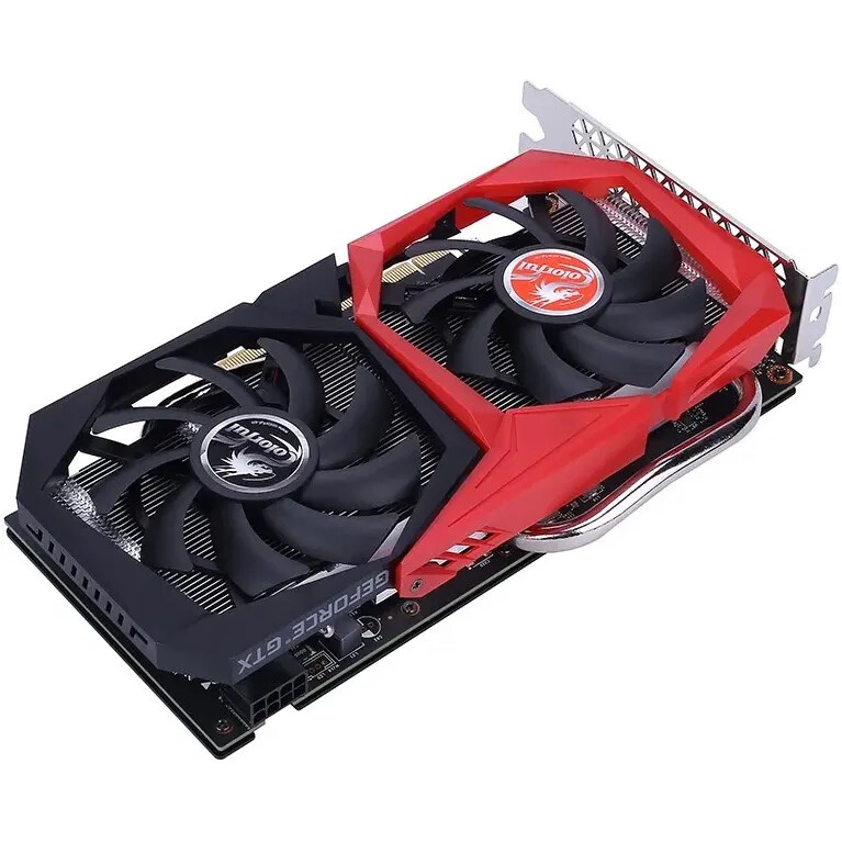 Видеокарта Colorful GTX 1650 EX 4GD6-V 4GB GDDR6 128bit DVI PD HDMI 2FAN RTL