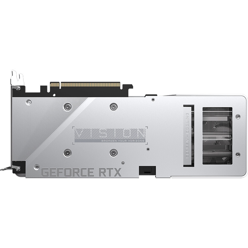 Видеокарта Gigabyte N3060VISIONOC-12GD LHR PCIE16 12288Mb 192 GDDR6 1837/15000 HDMIx2 DPx2 HDCP