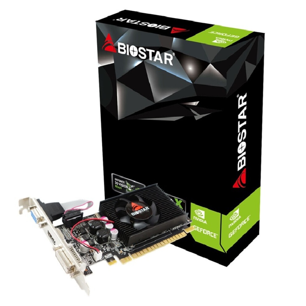 Видеокарта CBR GT610 2G, 64BIT, DDR3, 700Mhz, 29W (DVI/HDMI/CRT)VGA-STX610-2G-RTL