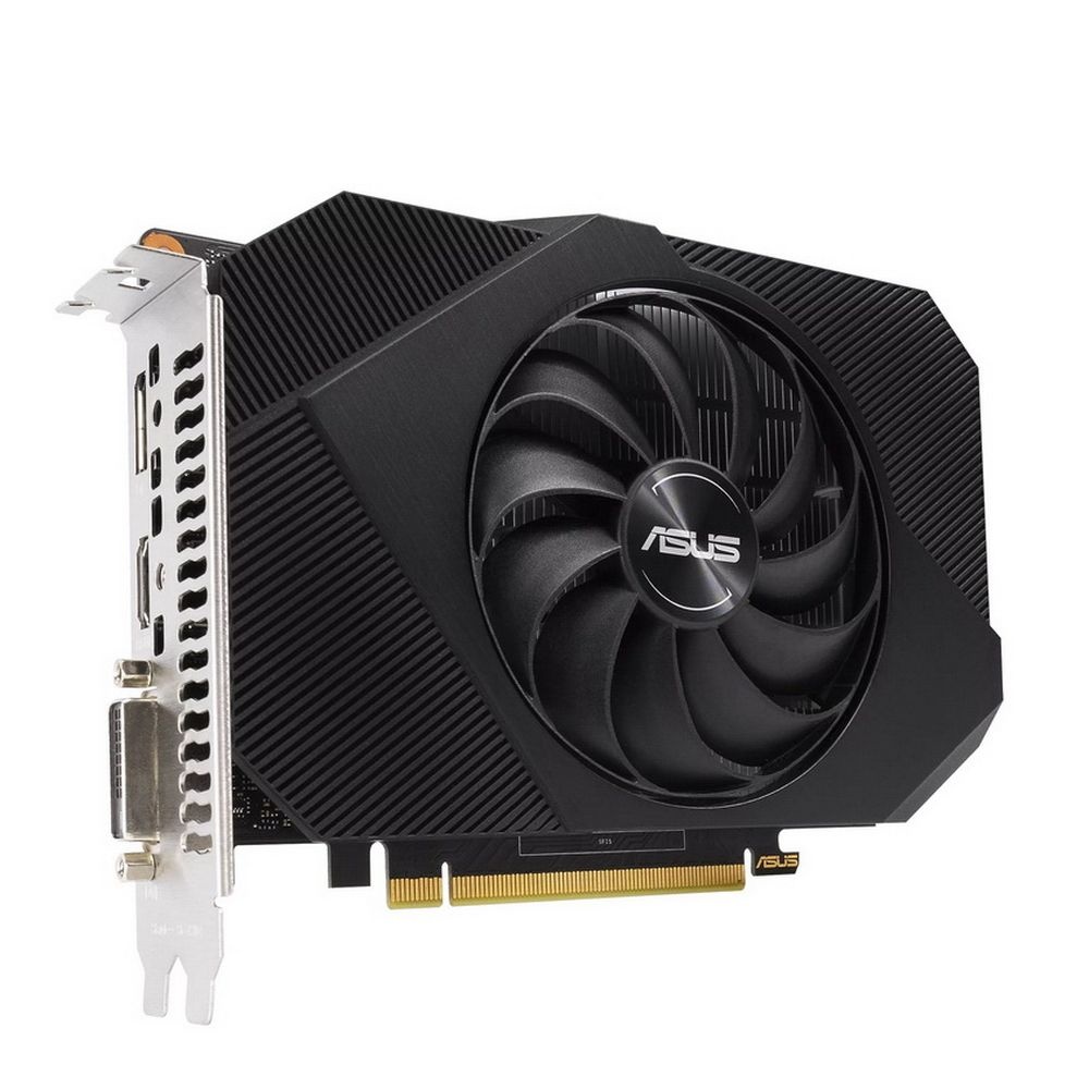 Видеокарта ASUS GTX1650 PHOENIX V2 OC 4GB GDDR6 128bit DVI DP HDMI 1FAN RTL [PH-GTX1650-O4GD6-P-V2]