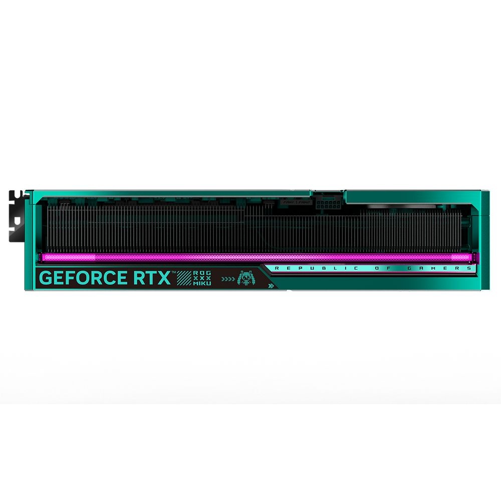 Видеокарта ASUS RTX5080 ROG ASTRAL HATSUNE MIKU EDITION WHITE OC 16GB GDDR7 256bit 3xDP 2xHDMI 4FAN