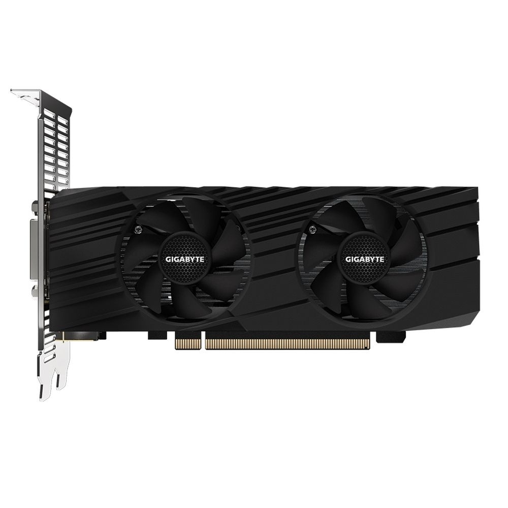 Видеокарта Gigabyte GTX1650 D6 Low Profile 4GB GDDR6 128-bit HDMIx2 DP DVI-D GDDR6 128-bit HDMIx2 DP DVI-D