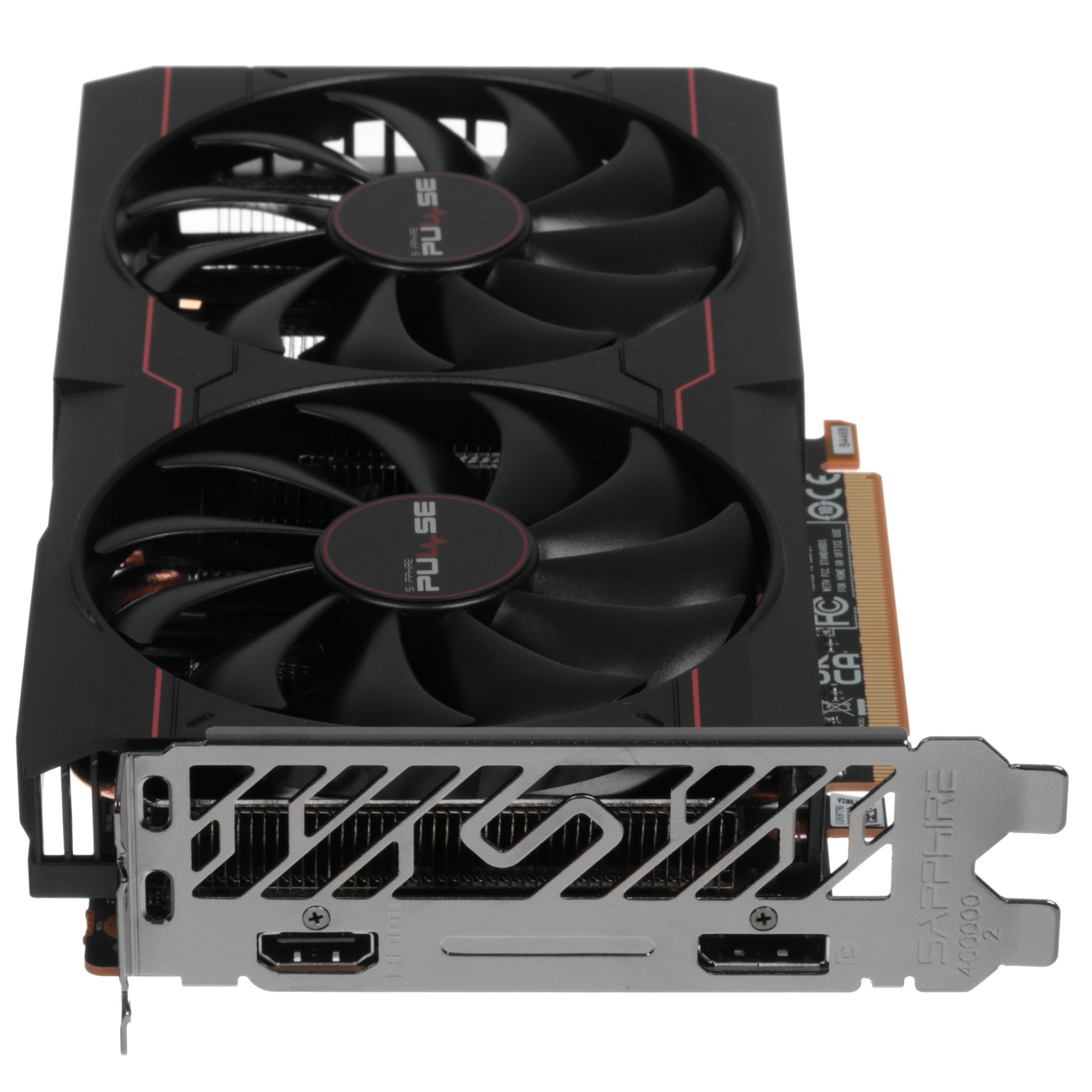 Видеокарта Sapphire RX6500XT Gaming OC Pulse 11314-07-20G AMD Radeon RX 6500XT 4Gb 64bit GDDR6 PCI-E