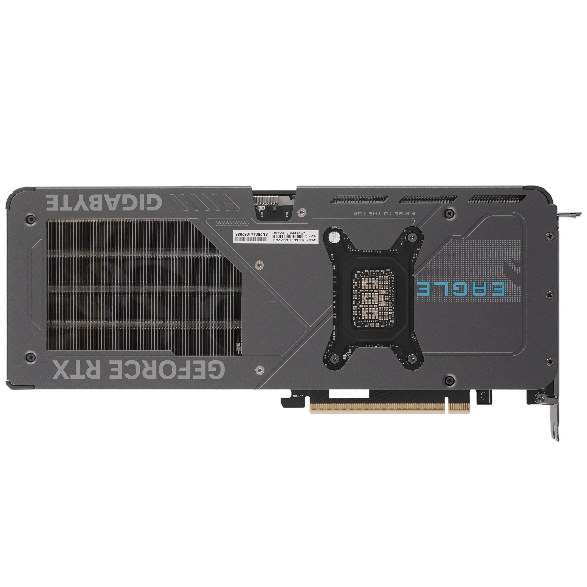 Видеокарта Gigabyte PCI-E GV-N5070EAGLE OC-12GD 1.0 NVIDIA GeForce RTX 5070 12Gb 192bit GDDR7 2805/2