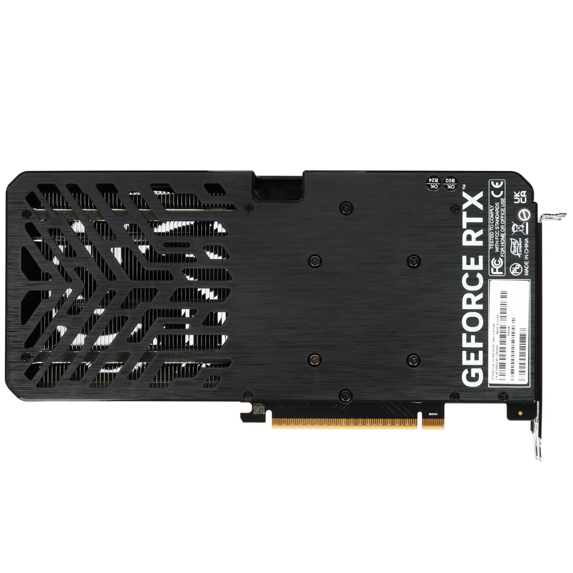 Видеокарта Palit RTX5060 DUAL OC NV RTX5060 8Gb 128bit GDDR7 2280/28000/HDMIx1/DPx3/HDCP R NE75060S1